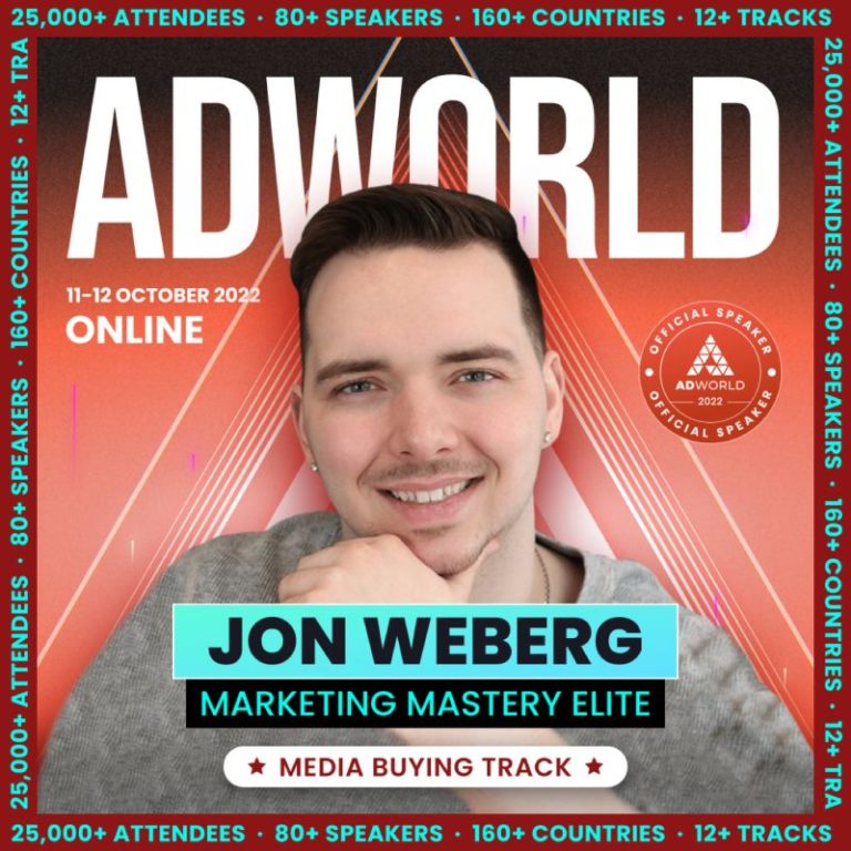 ADWORLD 2022 · MEDIA BUYING TRACK · 25,000+ ATTENDEES