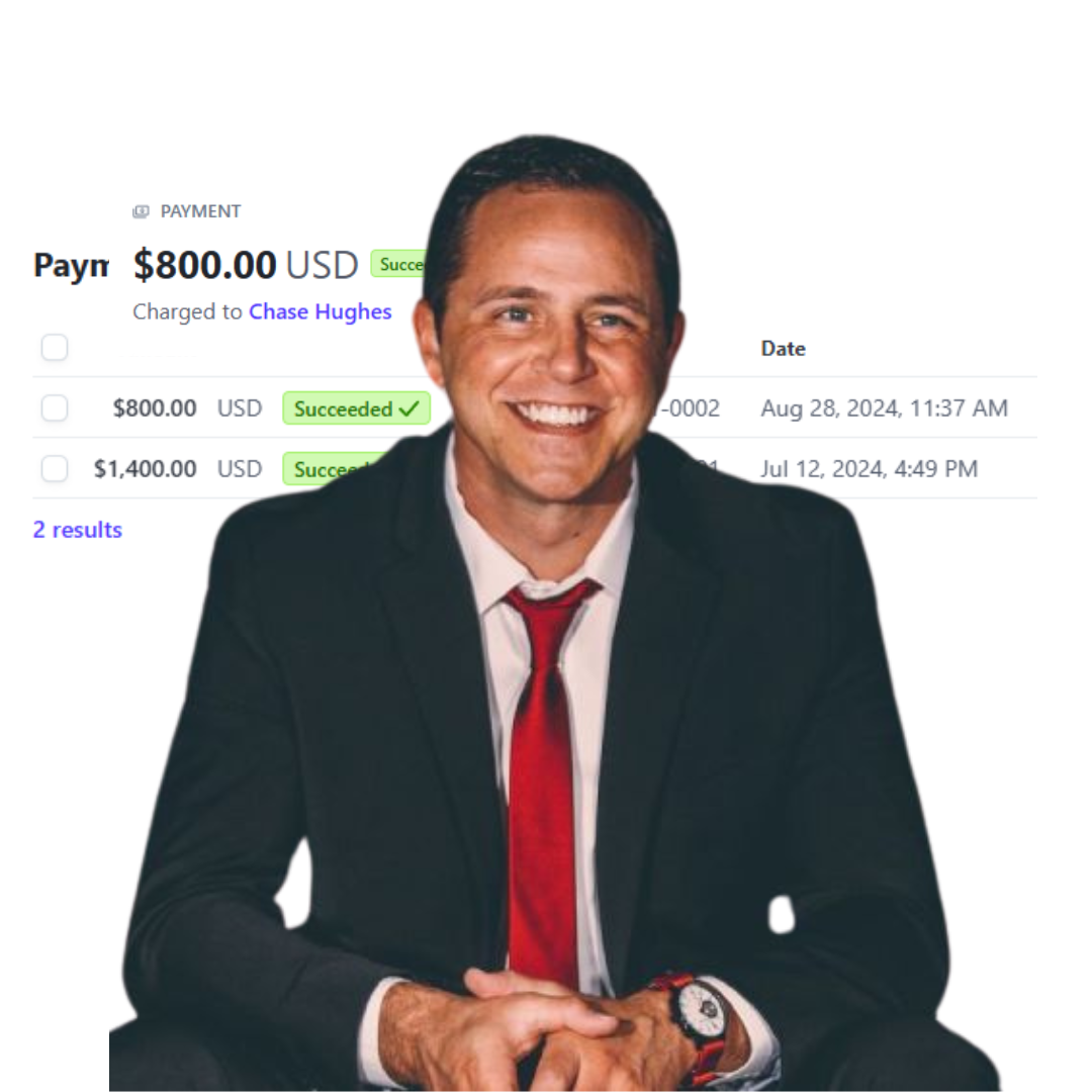 Chase Hughes, Profitalize client