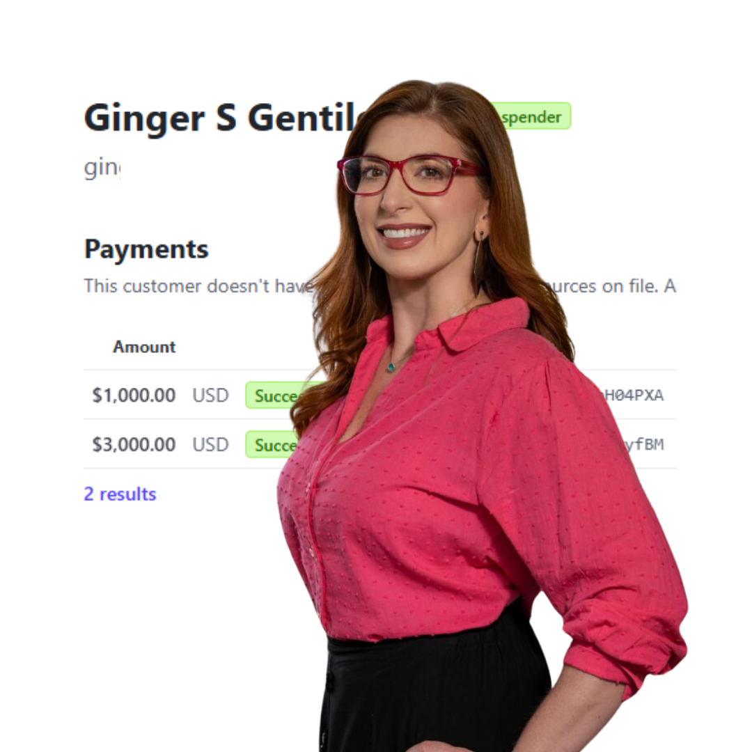 Ginger Gentile, Profitalize client