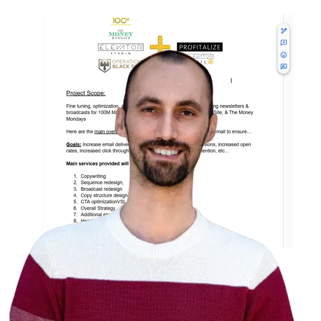 Dan Fleyshman, Profitalize client