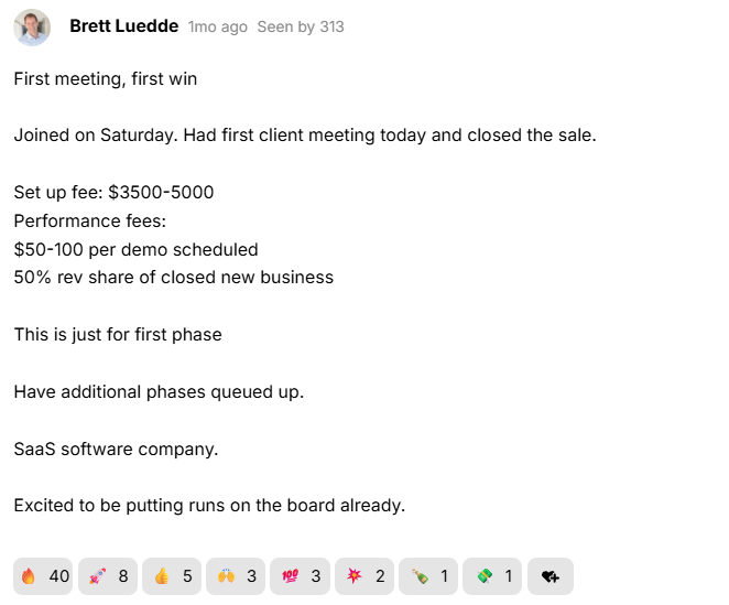 Brett Luedde — member result